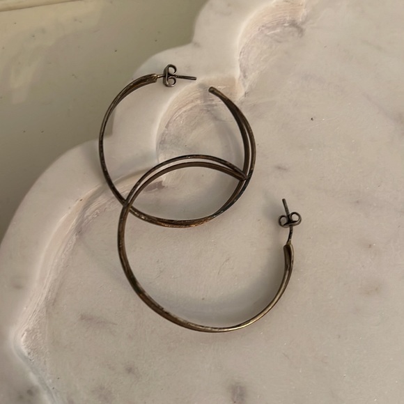 Dangle Hoop Boutique Earrings - Picture 2 of 6